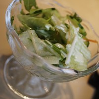 莉苑 - ランチのサラダ
