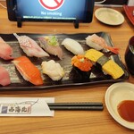 廻転寿し 西海丸 - 西海丸セット2200円