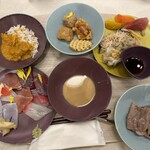 グランドメルキュール - 夕食③（しゃぶしゃぶと刺身は夜のみ）