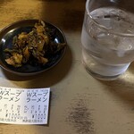 無鉄砲  大阪店 - トッピングの高菜を摘みながら　スタンバイ‼️