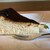sou's coffee roastery - 料理写真:外側を黒く焦がした濃厚な風味のあるチーズケーキ。中はトロリと柔らかな口当たりです。