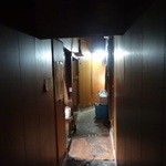 喫茶いく - トイレへの道のり