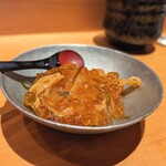 SUSHI TOKYO TEN、 - いくらの松前漬け