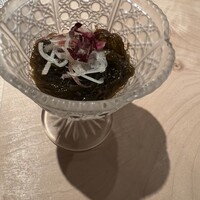 鮨 若尊 - もずく