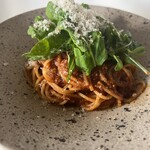 メネフネ - ディナー限定パスタ　国産和牛豚の自家製ボロネーゼ
