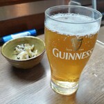 味の蔵どんつく - ノンアルコールビールとお通し