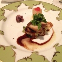 モナリザ 恵比寿店 - 魚 アンコウとフォアグラ大根を添えて