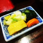 うなぎ 魚政 - お新香