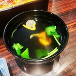 うなぎ 魚政 - 肝吸い