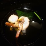 うなぎ 魚政 - 肝吸い