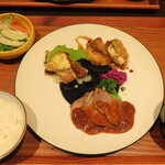 肉菜ダイニング 五色 - 五色ときめきランチ 1,450円「1.595円(税込み)」