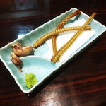 うなぎ 魚政 - 骨煎餅