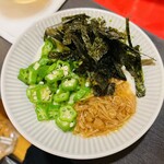 まさき - 山芋オクラなめ茸とろろ