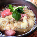 手打ち蕎麦とフレンチの やな木 - ＜2014年3月＞明太子蕎麦