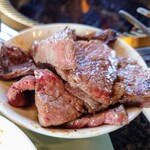 グルメリア但馬 - 肉の山(*´﹃｀*)