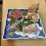大貫 - まぐろ赤味　まぐろ大トロ　鯛　　つぶ貝　　byまみこまみこ