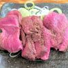 四文屋 - 和牛レアステーキ￥390