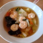 麺食堂 近江 - えびあんかけラーメン