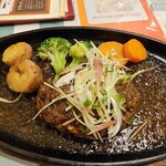 キッチンクルミ　 西武所沢店 - ハンバーグランチ(特製ごまポン酢ソース～香味野菜のせ～)