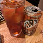 居酒屋 ヨーテル - ルートビア割でソフトドリンクチックに