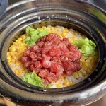 和肉食堂WWW - ゴールドラッシュ肉土鍋ご飯