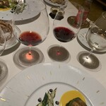 ロオジエ - 白、ピノ、ボルドー、酒　いろいろと並べて楽しんでます。