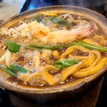 まことや - 親子えび味噌煮込み