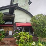 コットンドール - お店前。紫陽花が綺麗に咲いてました。