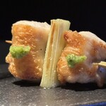 炭焼 おかげさん - 高坂鶏胸ねぎま