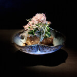 炭焼 おかげさん - 高坂鶏鳥油で揚げた厚揚げ