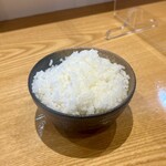 らーめん 天葵 - ごはん(並)