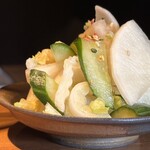 炭焼 おかげさん - お新香