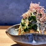 炭焼 おかげさん - 高坂鶏鳥油で揚げた厚揚げ