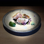 炭焼 おかげさん - 高坂鶏胸と腿のたたき