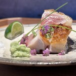 炭焼 おかげさん - 高坂鶏胸と腿のたたき