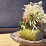 炭焼 おかげさん - 翡翠茄子揚げ浸し