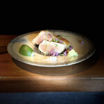 炭焼 おかげさん - 高坂鶏胸と腿のたたき