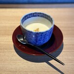 炭焼 おかげさん - 新玉葱冷製ポタージュ