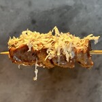 炭焼 おかげさん - 阿波尾鶏ズリ山山葵