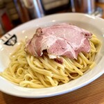 自家製麺 公園前 - 辛つけ麺、チャーシュー増し
