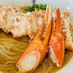 紅ズワイガニらぁ麺 まるはち屋 - 