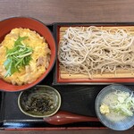 恵比寿や - 親子丼とミニざるそばセット