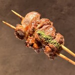 炭焼 おかげさん - 高坂鶏背肝