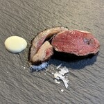 HIGASHITANI  - 鹿のロース 山葵ソース