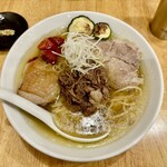 中華そば ココカラサキゑ - 友利の目指すラーメン 1500円　※周年記念限定メニュー