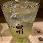 やきとり 緑 - ハイボール