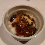 旬彩酒家 美々 - 甘味:自家製ミルクわらび餅