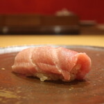 鮨 しみづ - 35日間熟成 宮城県塩釜産大トロ