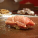 鮨 しみづ - 35日間熟成 宮城県塩釜産大トロ