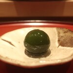 鮨 しみづ - かぼすの蜜煮